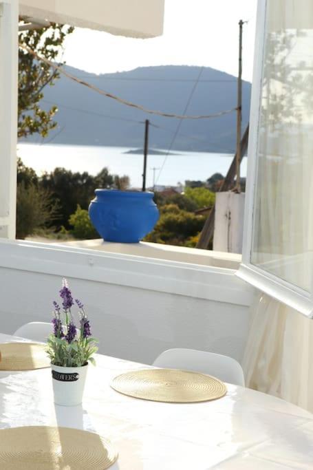 White Villa In Olive Trees And Seaview To Panagia อัลมิโรโปตามอส ภายนอก รูปภาพ