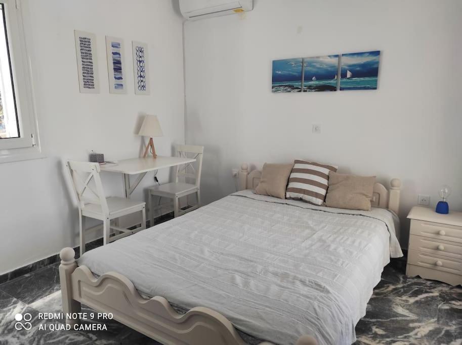 White Villa In Olive Trees And Seaview To Panagia อัลมิโรโปตามอส ภายนอก รูปภาพ
