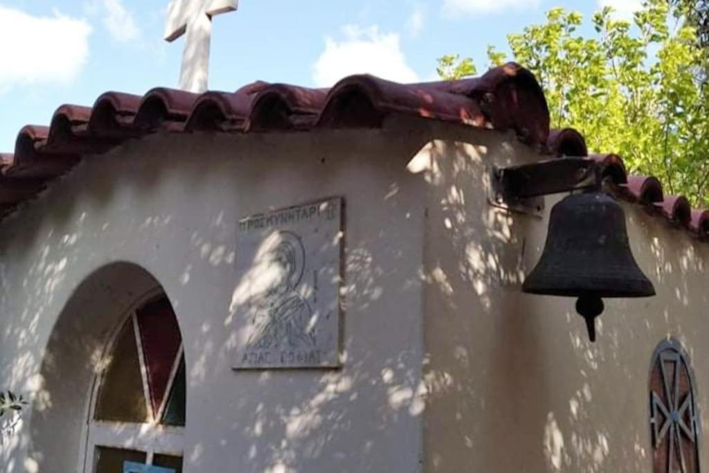 White Villa In Olive Trees And Seaview To Panagia อัลมิโรโปตามอส ภายนอก รูปภาพ